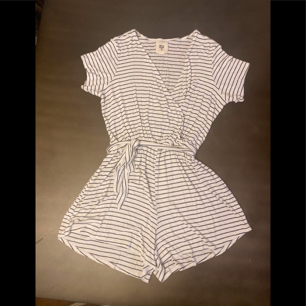 Billabong Striped Romper